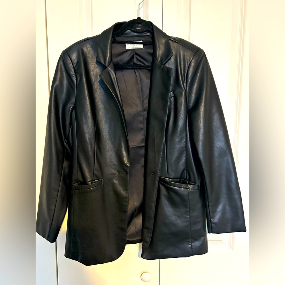 Z Supply Fuax Leather Jacket